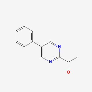 1-(5-Phenylpyrimidin-2-yl)ethanone