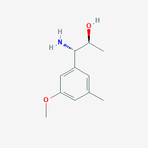 (1S,2S)-1-Amino-1-(3-methoxy-5-methylphenyl)propan-2-OL