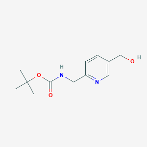 tert-Butyl((5-(hydroxymethyl)pyridin-2-yl)methyl)carbamate