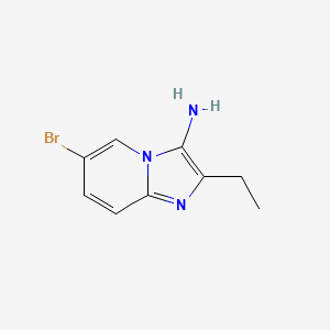 6-Bromo-2-ethylimidazo[1,2-a]pyridin-3-amine