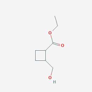 Ethyl 2-(hydroxymethyl)cyclobutane-1-carboxylate