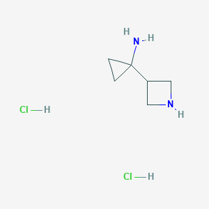 1-(Azetidin-3-YL)cyclopropan-1-amine 2hcl