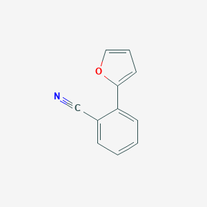molecular formula C11H7NO B130420 2-(2-Furyl)benzonitrile CAS No. 155395-45-2