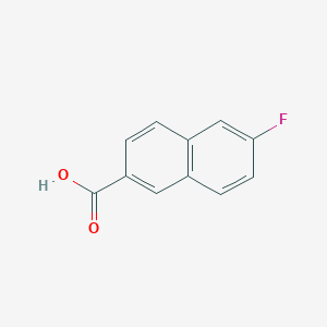 molecular formula C11H7FO2 B1304203 6-氟-2-萘甲酸 CAS No. 5043-01-6