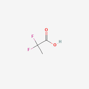 molecular formula C3H4F2O2 B1304208 2,2-Difluoropropionic acid CAS No. 373-96-6