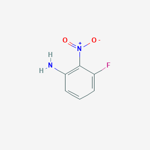 molecular formula C6H5FN2O2 B1304211 3-Fluoro-2-nitroaniline CAS No. 567-63-5