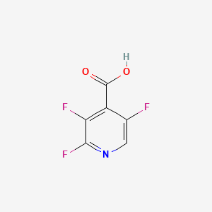 molecular formula C6H2F3NO2 B1304212 2,3,5-Trifluoropyridine-4-carboxylic acid CAS No. 675602-91-2