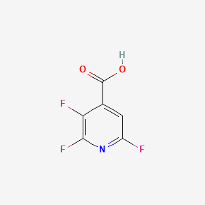 molecular formula C6H2F3NO2 B1304213 2,3,6-三氟吡啶-4-羧酸 CAS No. 675602-92-3