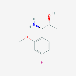 (1S,2S)-1-amino-1-(4-fluoro-2-methoxyphenyl)propan-2-ol