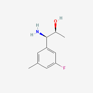 (1R,2S)-1-Amino-1-(3-fluoro-5-methylphenyl)propan-2-OL