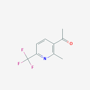 3-Acetyl-2-methyl-6-(trifluoromethyl)pyridine
