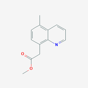 Methyl2-(5-methylquinolin-8-yl)acetate