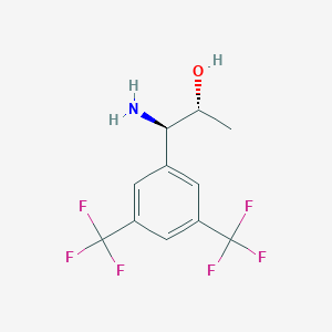 (1R,2R)-1-Amino-1-[3,5-bis(trifluoromethyl)phenyl]propan-2-OL