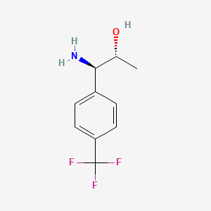 (1R,2R)-1-Amino-1-[4-(trifluoromethyl)phenyl]propan-2-OL