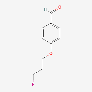 molecular formula C10H11FO2 B1304229 4-(3-Fluoropropoxy)benzaldehyde CAS No. 400825-68-5