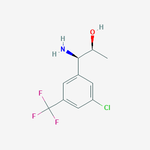 (1R,2S)-1-Amino-1-[3-chloro-5-(trifluoromethyl)phenyl]propan-2-OL