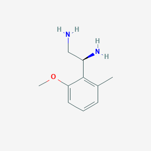 (1S)-1-(6-Methoxy-2-methylphenyl)ethane-1,2-diamine