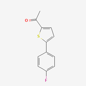 B1304243 1-(5-(4-Fluorophenyl)thiophen-2-yl)ethanone CAS No. 886361-46-2