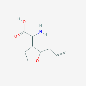 2-(2-Allyltetrahydrofuran-3-YL)-2-aminoacetic acid