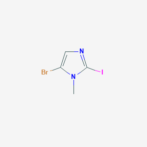 5-bromo-2-iodo-1-methyl-1H-imidazole