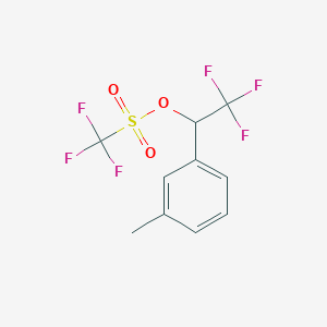 2,2,2-Trifluoro-1-(m-tolyl)ethyl trifluoromethanesulfonate