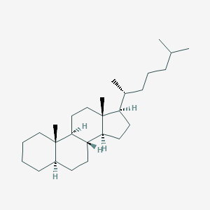 molecular formula C27H48 B130426 5α-胆甾烷 CAS No. 481-21-0