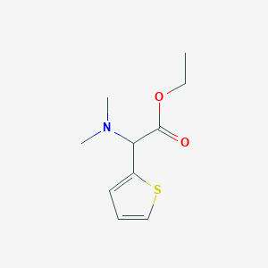 Ethyl 2-(dimethylamino)-2-(thiophen-2-yl)acetate