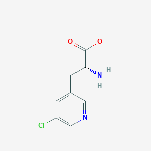 Methyl(R)-2-amino-3-(5-chloropyridin-3-YL)propanoate2hcl