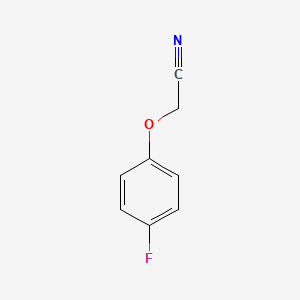 molecular formula C8H6FNO B1304263 2-(4-氟苯氧基)乙腈 CAS No. 24115-20-6