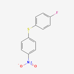 molecular formula C12H8FNO2S B1304264 1-氟-4-[(4-硝基苯基)硫基]苯 CAS No. 2438-85-9