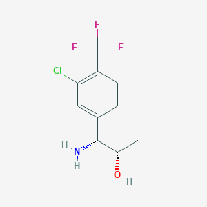 (1R,2S)-1-Amino-1-[3-chloro-4-(trifluoromethyl)phenyl]propan-2-OL