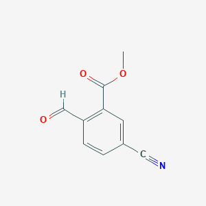 Methyl 5-cyano-2-formylbenzoate