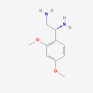 (1R)-1-(2,4-Dimethoxyphenyl)ethane-1,2-diamine