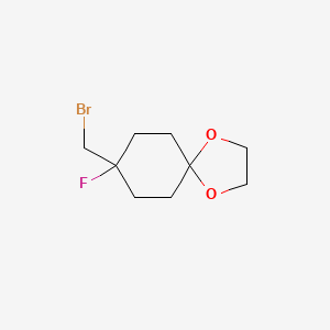 8-(Bromomethyl)-8-fluoro-1,4-dioxaspiro[4.5]decane