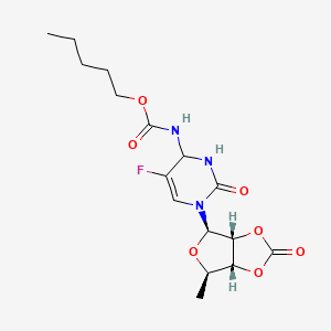 molecular formula C16H22FN3O7 B13042813 Capecitabineimpurityc 