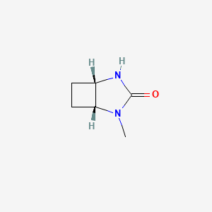 cis-2-Methyl-2,4-diazabicyclo[3.2.0]heptan-3-one