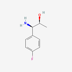 (1r,2s)-1-Amino-1-(4-fluorophenyl)propan-2-ol