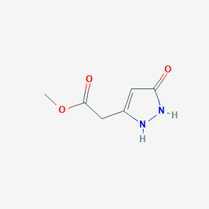 methyl 2-(3-hydroxy-1H-pyrazol-5-yl)acetate