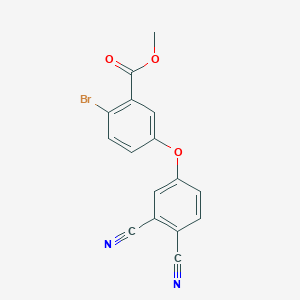 Methyl 2-bromo-5-(3,4-dicyanophenoxy)benzoate