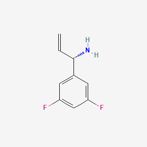 (1S)-1-(3,5-Difluorophenyl)prop-2-enylamine