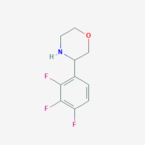 3-(2,3,4-Trifluorophenyl)morpholine