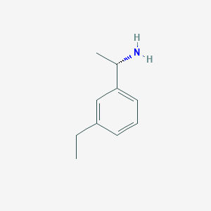 (S)-1-(3-Ethylphenyl)ethan-1-amine