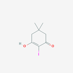 3-Hydroxy-2-iodo-5,5-dimethylcyclohex-2-en-1-one