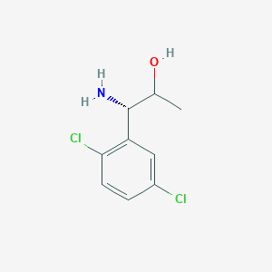 (1S)-1-Amino-1-(2,5-dichlorophenyl)propan-2-OL