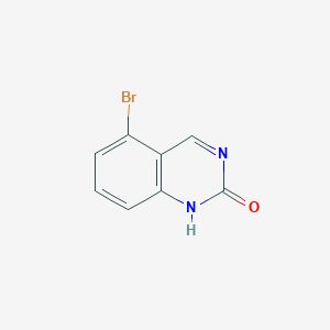 molecular formula C8H5BrN2O B13043010 5-Bromoquinazolin-2(1H)-one 