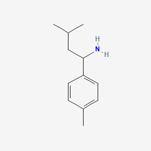 3-Methyl-1-(4-methylphenyl)butan-1-amine