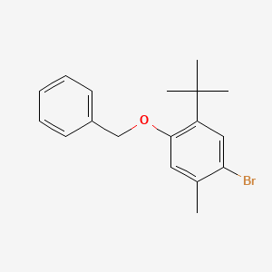 1-(Benzyloxy)-4-bromo-2-(tert-butyl)-5-methylbenzene