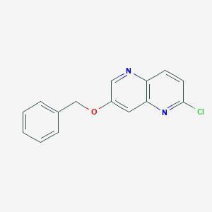 7-(Benzyloxy)-2-chloro-1,5-naphthyridine