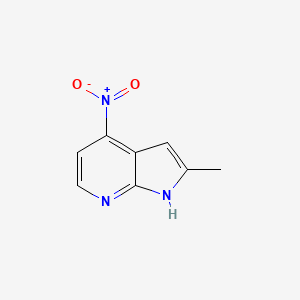 2-methyl-4-nitro-1H-pyrrolo[2,3-b]pyridine