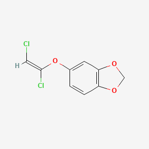 (E)-5-((1,2-Dichlorovinyl)oxy)benzo[D][1,3]dioxole